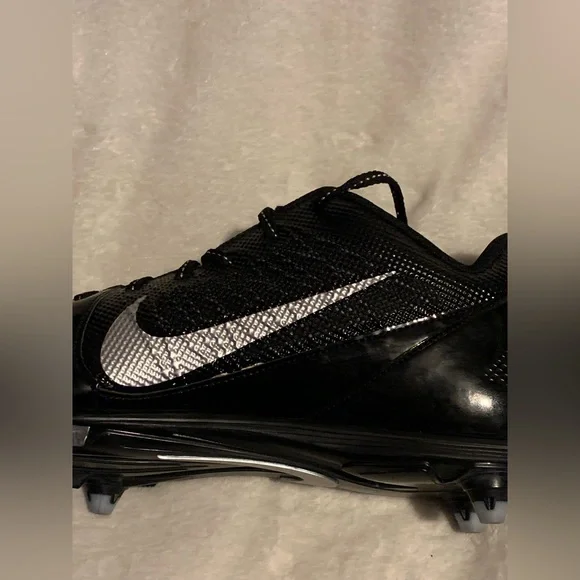 NIKE Alpha Pro Black Size 15 Cleats - Picture 8 of 16